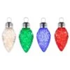 Northlight LED Commercial C9 Style Faceted Twinkle Christmas Lights-Multi-Color-9 In. 4ct -Northlight Shop northlight christmas novelty lights 35256341 64 1000