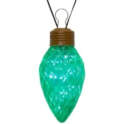 Northlight LED Jumbo C9 Style Commercial Christmas Light Set-12'-Multi-Color-Black Wire-5ct -Northlight Shop northlight christmas novelty lights 35765689 1f 1000