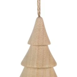 Northlight Set Of 3 Natural Trees Wooden Christmas Ornaments 5.5 In. 10 Northlight Set Of 3 Natural Trees Wooden Christmas Ornaments 5.5 In. -Northlight Shop northlight christmas ornament sets 35699448 4f 1000