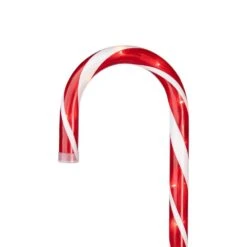 Northlight 28 In. Christmas Outdoor Decorations Lighted Candy Cane (Set Of 3) -Northlight Shop northlight christmas pathway lights 32622998 1f 1000