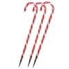 Northlight 28 In. Christmas Outdoor Decorations Lighted Candy Cane (Set Of 3) -Northlight Shop northlight christmas pathway lights 32622998 64 1000