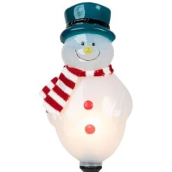 Northlight Set Of 3 Snowmen Christmas Pathway Markers 16 In. -Northlight Shop northlight christmas pathway lights 35167254 44 1000