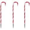 Northlight 28 In. LED Red And White Candy Cane Christmas Pathway Lights (Set Of 8) -Northlight Shop northlight christmas pathway lights 35680732 64 1000
