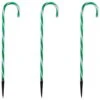 Northlight Set Of 3 Green And White Twinkle Candy Cane Pathway Markers 26 In. 12 Northlight Set Of 3 Green And White Twinkle Candy Cane Pathway Markers 26 In. -Northlight Shop northlight christmas pathway lights 35680735 64 1000
