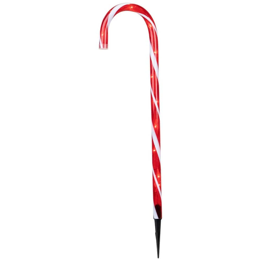 Northlight Candy Cane 8 Function Outdoor Christmas Pathway Lights-(Set Of 8) 4 Northlight Candy Cane 8 Function Outdoor Christmas Pathway Lights-(Set Of 8) - Image 4