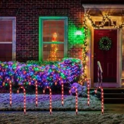 Northlight Candy Cane 8 Function Outdoor Christmas Pathway Lights-(Set Of 8) 15 Northlight Candy Cane 8 Function Outdoor Christmas Pathway Lights-(Set Of 8) -Northlight Shop northlight christmas pathway lights 35763790 31 1000