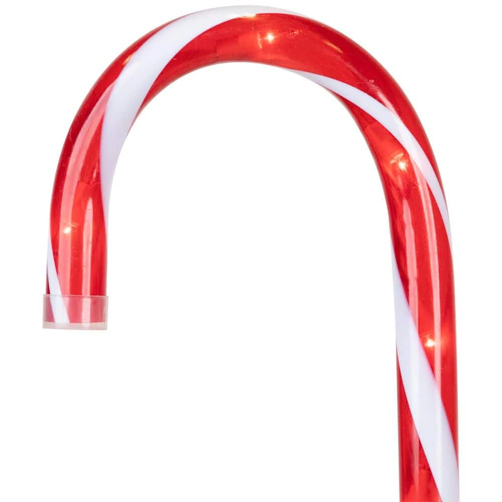 Northlight Candy Cane 8 Function Outdoor Christmas Pathway Lights-(Set Of 8) 6 Northlight Candy Cane 8 Function Outdoor Christmas Pathway Lights-(Set Of 8) - Image 6