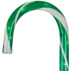 Northlight Lighted Candy Cane Outdoor Christmas Pathway Lights-28"-Green-Set Of 6 11 Northlight Lighted Candy Cane Outdoor Christmas Pathway Lights-28"-Green-Set Of 6 -Northlight Shop northlight christmas pathway lights 35765693 44 1000