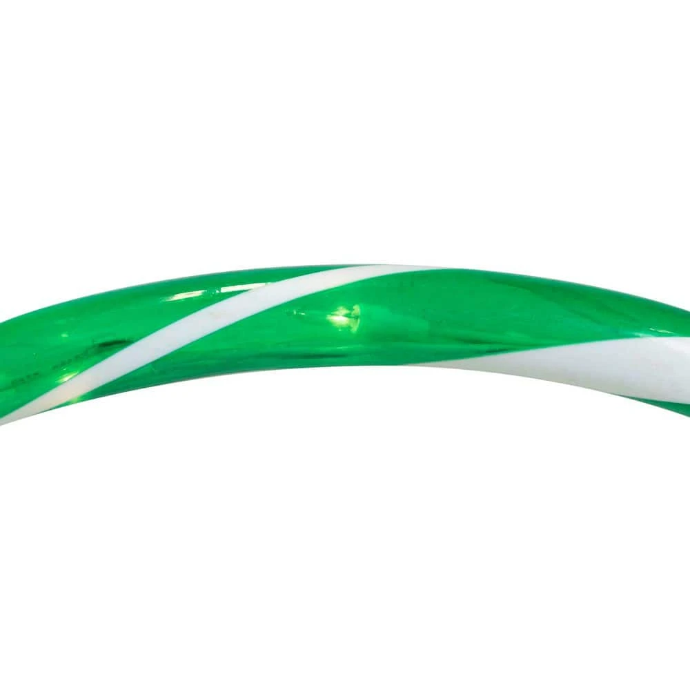 Northlight Candy Cane Outdoor Christmas Pathway Lights Arch-Green-Set Of 3 6 Northlight Candy Cane Outdoor Christmas Pathway Lights Arch-Green-Set Of 3 - Image 6