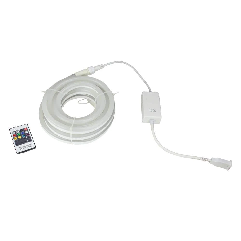 Northlight 16 Ft. 96-Light Multi-Color LED Commercial Grade Flexible Christmas Rope Lights 2 Northlight 16 Ft. 96-Light Multi-Color LED Commercial Grade Flexible Christmas Rope Lights - Image 2