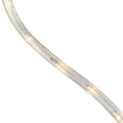 Northlight 18 Ft. Warm White LED Indoor/Outdoor Christmas Rope Lights With 2 In. Bulb Spacing -Northlight Shop northlight christmas rope lights 33406531 76 1000