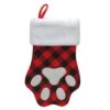 Northlight 15.5 In. Red And Black Buffalo Plaid Polyester Pet Embroidered Christmas Stocking 10 Northlight 15.5 In. Red And Black Buffalo Plaid Polyester Pet Embroidered Christmas Stocking -Northlight Shop northlight christmas stockings 33530794 64 1000