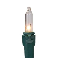 Northlight Set Of 100 Red And Clear Mini Christmas Lights 2.5 In. Spacing With Green Wire -Northlight Shop northlight christmas string lights 32602430 44 1000