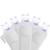 Northlight Set Of 100 Cool White Wide Angle LED Mini Christmas Lights With White Wire -Northlight Shop northlight christmas string lights 32608171 64 1000