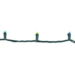 Northlight Set Of 50 Multi Colored LED Wide Angle Christmas Lights - Green Wire -Northlight Shop northlight christmas string lights 32608190 76 1000