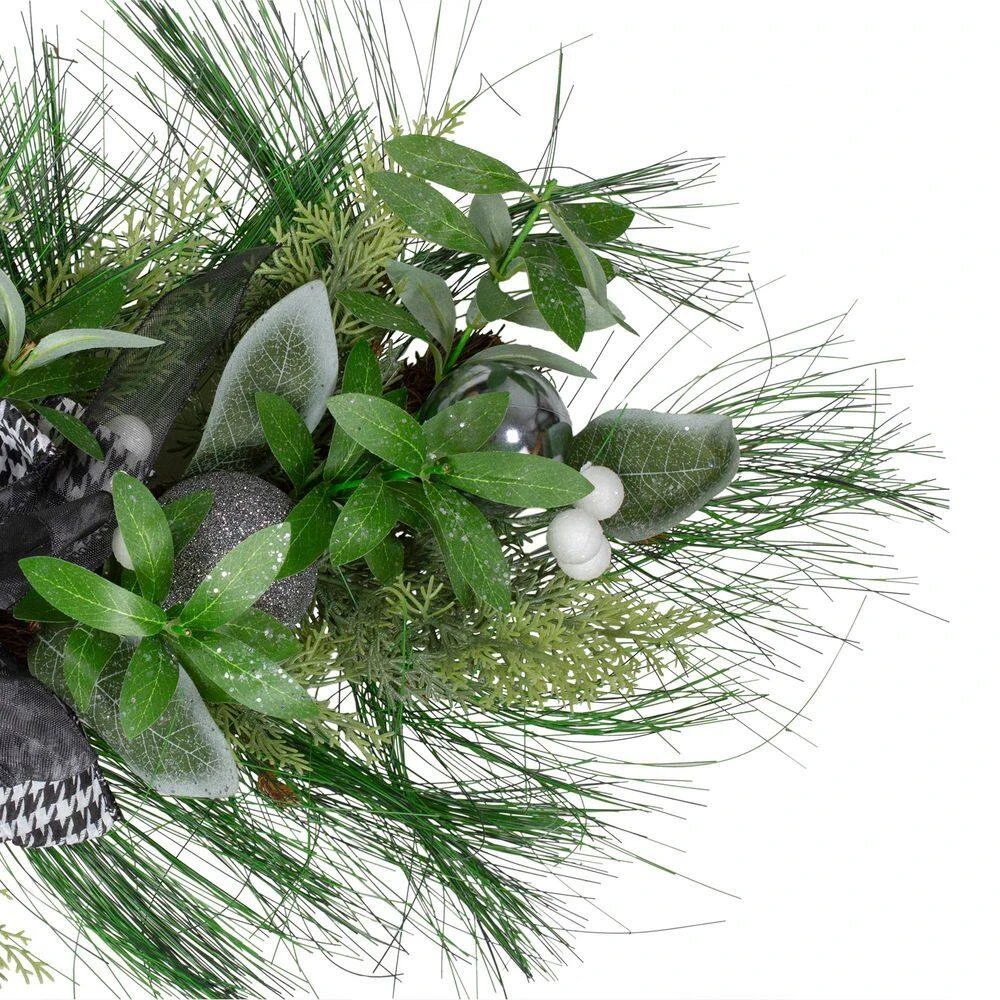 Northlight 36in.-Unlit Real Touch Winter Foliage And Berries Artificial Christmas Swag 3 Northlight 36in.-Unlit Real Touch Winter Foliage And Berries Artificial Christmas Swag - Image 3