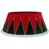 Northlight 25 In. Red And Green Fabric Drum With White Trim Christmas Tree Collar 12 Northlight 25 In. Red And Green Fabric Drum With White Trim Christmas Tree Collar -Northlight Shop northlight christmas tree collars 35688222 64 1000
