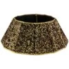 Northlight 26 In. Gold Fabric Sequins Hexagonal Christmas Tree Collar -Northlight Shop northlight christmas tree collars 35688231 64 1000