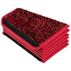 Northlight 26 In. Red Fabric Sequins Hexagonal Christmas Tree Collar -Northlight Shop northlight christmas tree collars 35688232 1f 1000