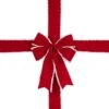 Northlight 14' Red And White Velvet Christmas Ribbon Door Bow -Northlight Shop northlight christmas tree ribbon 35681107 64 1000
