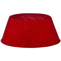 Northlight 22 In. Red Velvet Christmas Tree Collar