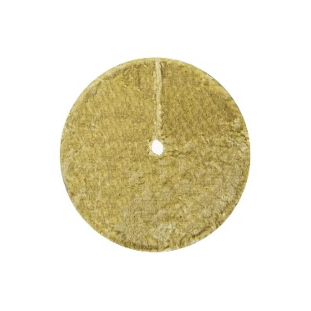 Northlight Faux Fur Christmas Tree Skirt-48in.-Brown 7 Northlight Faux Fur Christmas Tree Skirt-48in.-Brown - Image 7