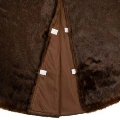 Northlight Mink Faux Fur Christmas Tree Skirt-48in.-Brown -Northlight Shop northlight christmas tree skirts 35766675 1f 1000