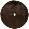 Northlight Mink Faux Fur Christmas Tree Skirt-48in.-Brown -Northlight Shop northlight christmas tree skirts 35766675 64 1000