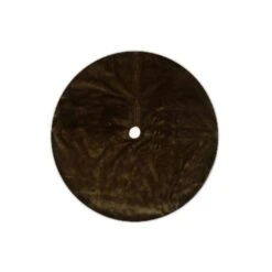 Northlight Mink Faux Fur Christmas Tree Skirt-48in.-Brown -Northlight Shop northlight christmas tree skirts 35766675 76 1000