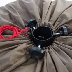 Northlight Rolling Steel Christmas Tree Stand For Trees 7.5 Ft.- 12 Ft. With Adjustable Legs -Northlight Shop northlight christmas tree stands 34181631 fa 1000