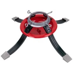 Northlight Metal Tree Stand For Live Christmas Trees-22"-Red And Green -Northlight Shop northlight christmas tree stands 35766653 44 1000