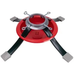 Northlight Live Christmas Tree Metal Stand-27"-Red And Green -Northlight Shop northlight christmas tree stands 35766654 fa 1000