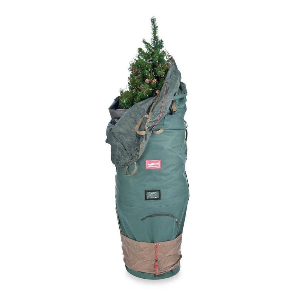 Northlight 6 Ft. To 7.5 Ft. Medium Adjustable Green Upright Christmas Tree Protective Storage Bag Hold 1 Northlight 6 Ft. To 7.5 Ft. Medium Adjustable Green Upright Christmas Tree Protective Storage Bag Hold
