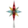 Northlight 10.75 In. Multi-Color Faceted Star Of Bethlehem Christmas Tree Topper - Clear Lights 10 Northlight 10.75 In. Multi-Color Faceted Star Of Bethlehem Christmas Tree Topper - Clear Lights -Northlight Shop northlight christmas tree toppers 32606343 64 1000