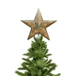 Northlight 8.5 In. Gold Glitter Star Cut-Out Design Christmas Tree Topper - Clear Lights 9 Northlight 8.5 In. Gold Glitter Star Cut-Out Design Christmas Tree Topper - Clear Lights -Northlight Shop northlight christmas tree toppers 32606349 31 1000