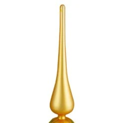 Northlight 14.75 In. Gold Glitter Glass Finial Christmas Tree Topper -Northlight Shop northlight christmas tree toppers 34313373 4f 1000