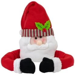 Northlight 27 In. Plush Santa Claus Christmas Tree Topper Unlit