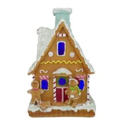 Northlight 8.5 In. LED Lighted Gingerbread House Christmas Figure