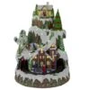 Northlight 17 In. LED Lighted And Animated Christmas Village With Moving Train -Northlight Shop northlight christmas villages 34109648 64 1000