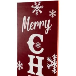 Northlight 36 In. Red And White In. Merry Christmas In. And Snowflake Porch Board Sign Decoration -Northlight Shop northlight christmas wall decorations 35706208 1f 1000