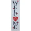 Northlight 38 In. Welcome Valentine's Day Wooden Porch Board Sign Decoration 12 Northlight 38 In. Welcome Valentine's Day Wooden Porch Board Sign Decoration -Northlight Shop northlight christmas wall decorations 35737613 64 1000
