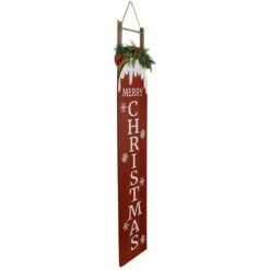 Northlight Snow Sled Merry Christmas Porch Sign - 55 .75 In. -Northlight Shop northlight christmas wall decorations 35765869 4f 1000