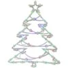 Northlight 18 In. LED Lighted Tree Christmas Window Silhouette Decoration