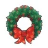 Northlight 15 In. Lighted Holographic Christmas Wreath Window Silhouette Decoration -Northlight Shop northlight christmas window decorations 32913615 64 1000