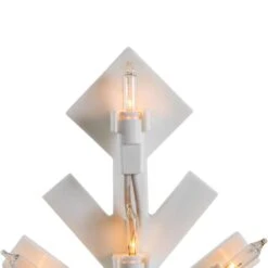 Northlight 15.5 In. Lighted Snowflake Christmas Window Silhouette -Northlight Shop northlight christmas window decorations 33406533 4f 1000