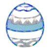 Northlight 17 In. LED Lighted Blue Easter Egg Spring Window Silhouette Decoration