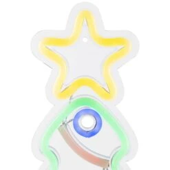 Northlight 15 In. LED Lighted Neon Christmas Tree Wall Sign 13 Northlight 15 In. LED Lighted Neon Christmas Tree Wall Sign -Northlight Shop northlight christmas window decorations 34337555 fa 1000