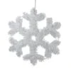 Northlight 13.5 In. Tinsel Snowflake Christmas Window Decoration