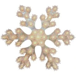 Northlight 12 In. Lighted Holographic Snowflake Christmas Window Decoration