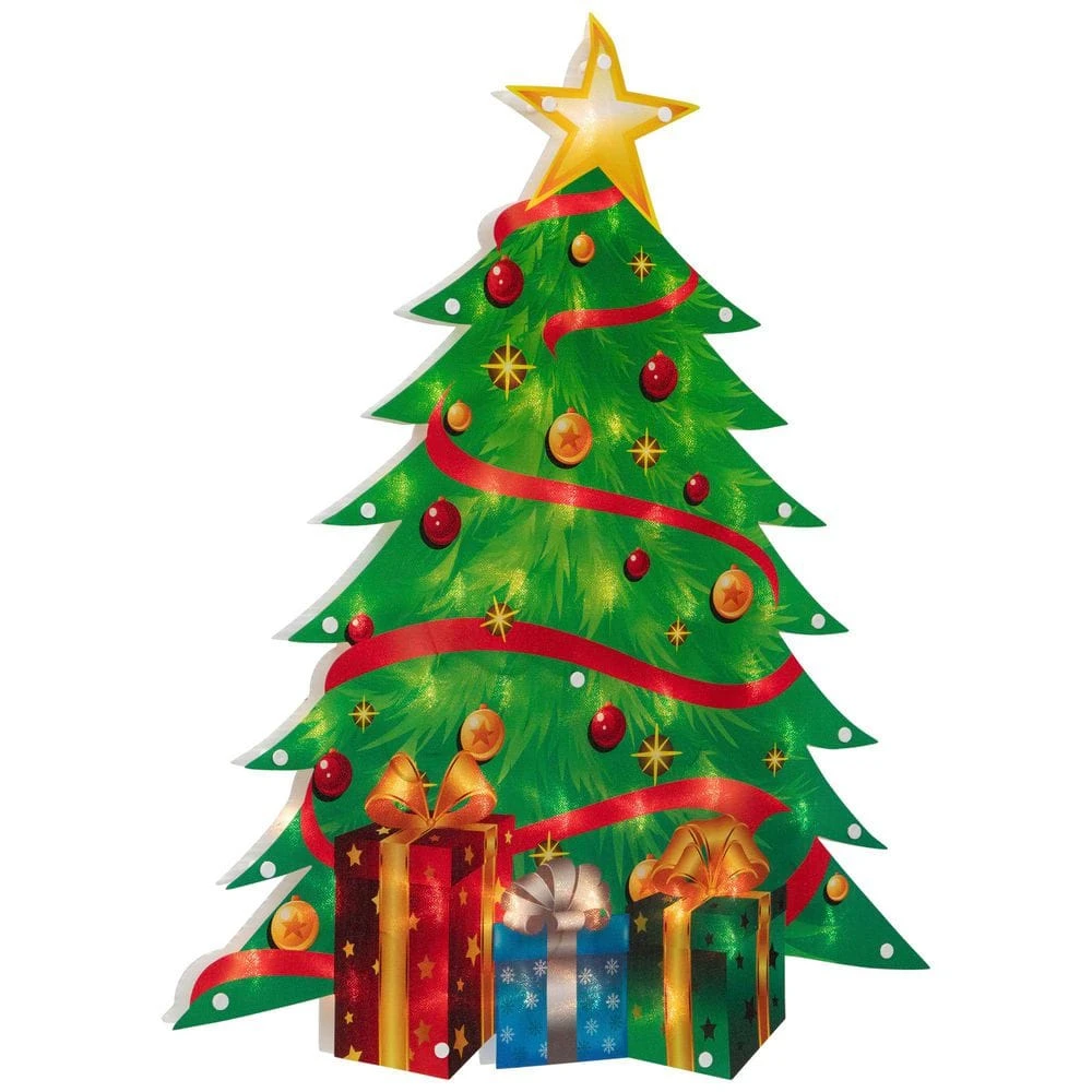 Northlight 23 In. Lighted Christmas Tree Window Silhouette 5 Northlight 23 In. Lighted Christmas Tree Window Silhouette - Image 5